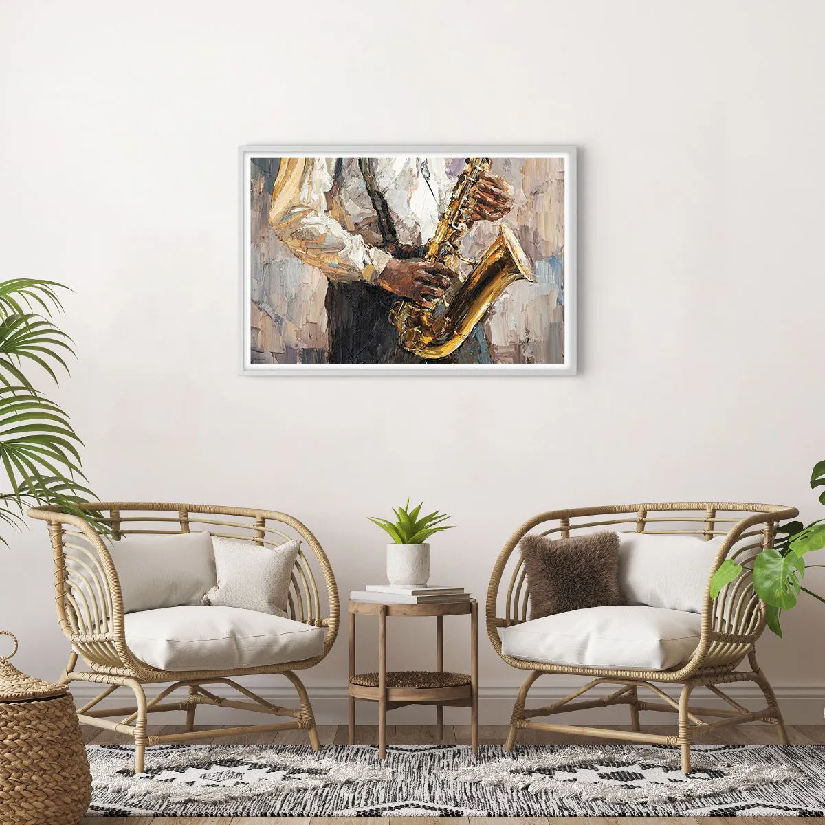 Poszter fekete keretben - Itt az idő egy szólóra - 91x61 cm