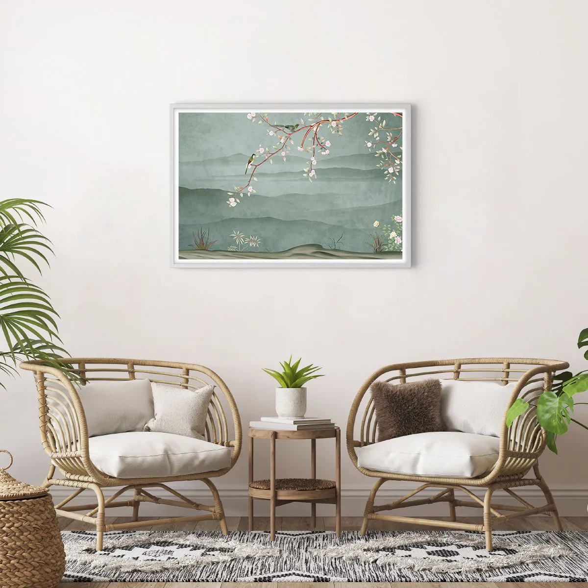 Poszter fekete keretben - Tavasz, ah, te vagy az - 91x61 cm