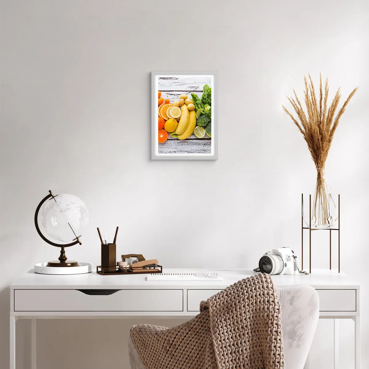 Affisch i vit ram - Räcker det inte? - 30x40 cm