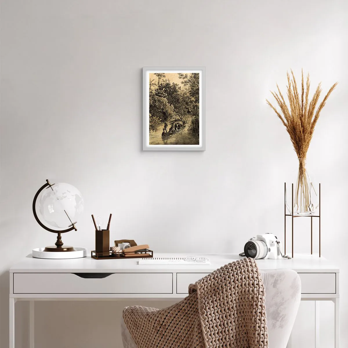 Poszter fekete keretben - Expedíció a forráshoz - 30x40 cm