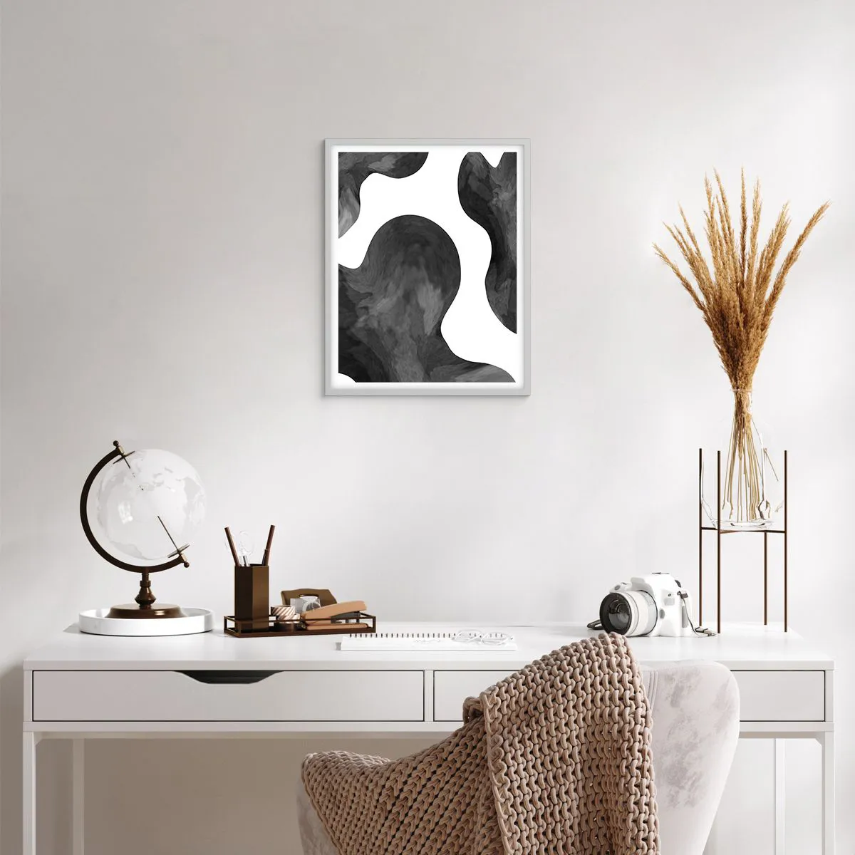 Poszter fekete keretben - A tejút - 40x50 cm