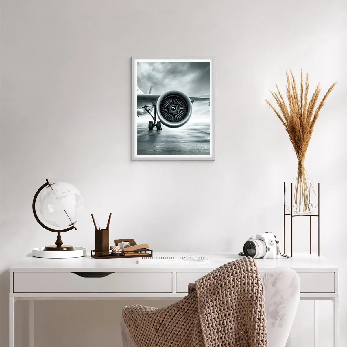 Plakat w białej ramie - Jest moc! - 40x50 cm