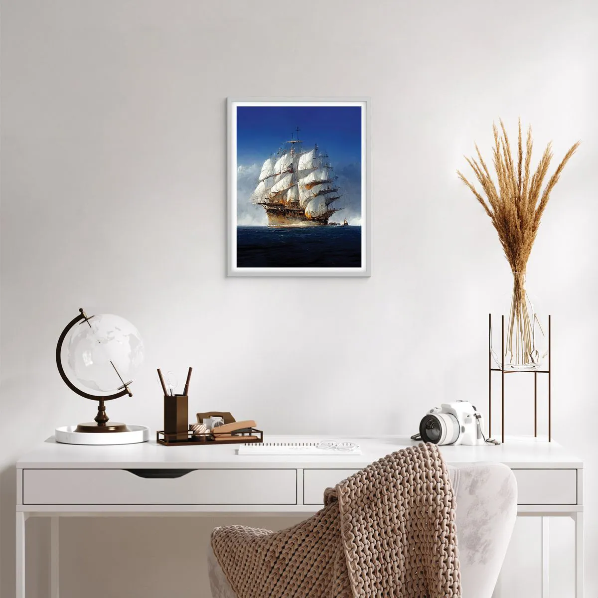 Poster in white frmae - The Great Glory! - 40x50 cm