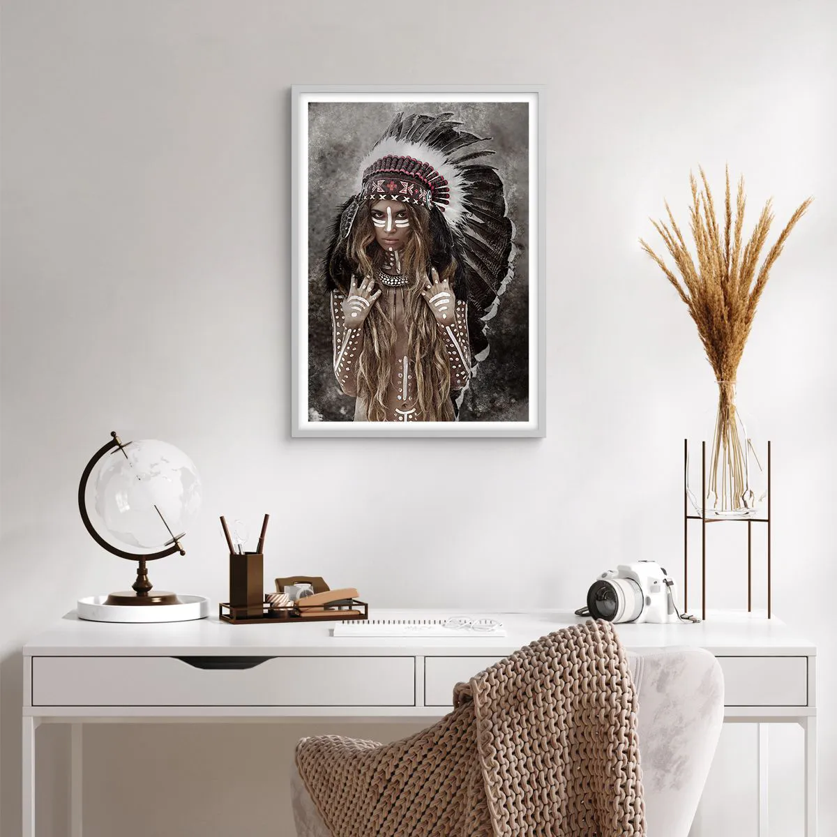 Poster in white frmae - Secret of the Power of the Tribe - 50x70 cm