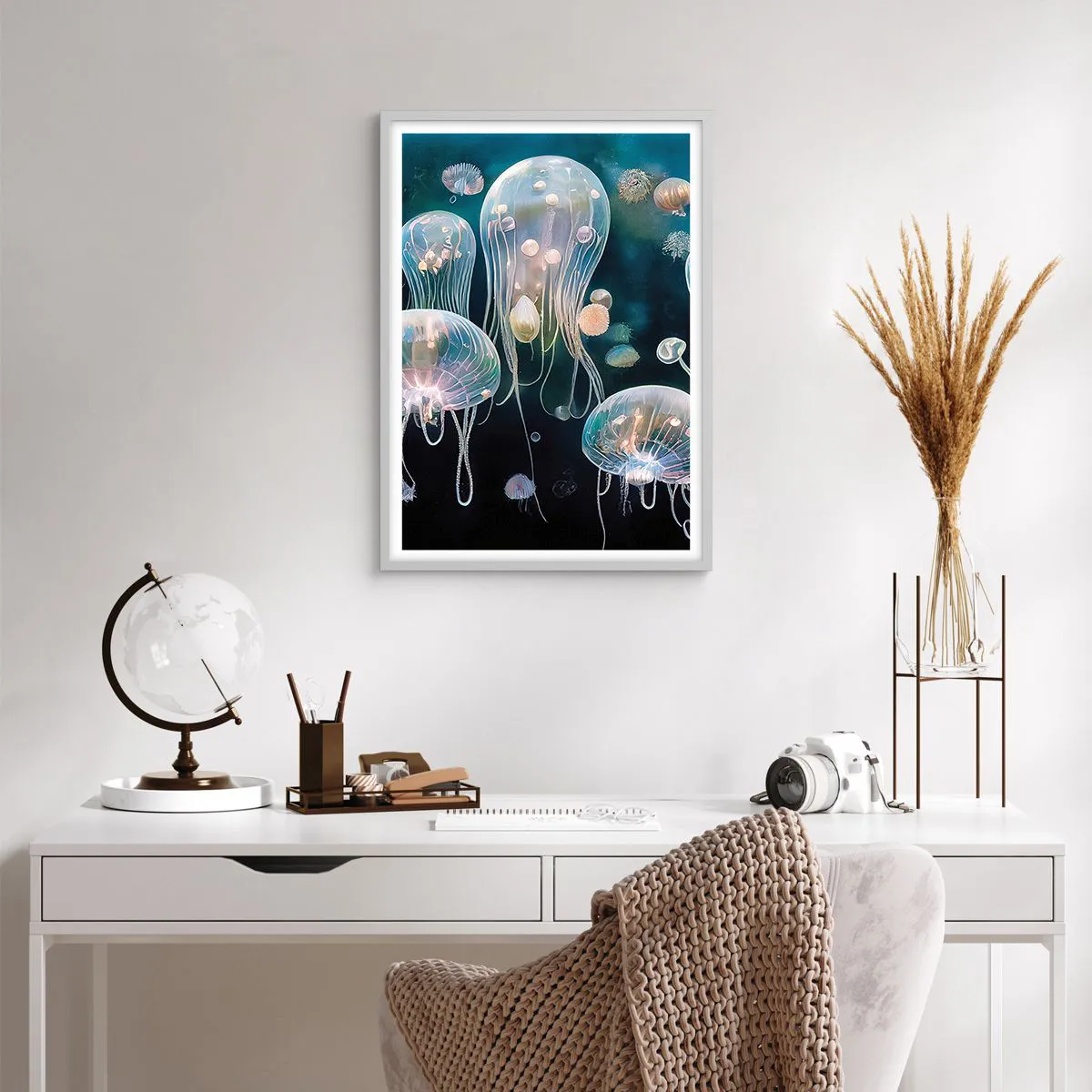 Poszter fekete keretben - Víz alatti bál - 50x70 cm