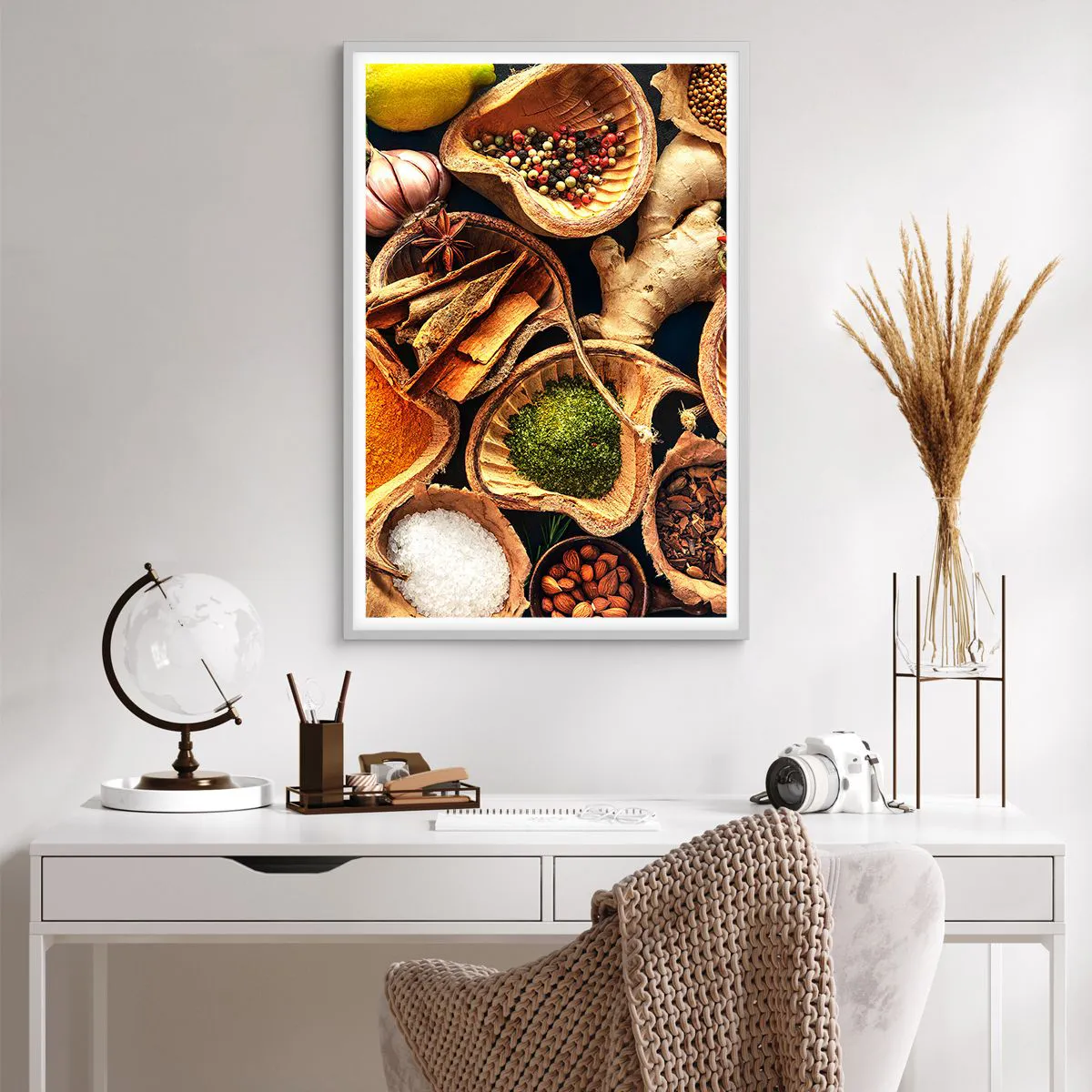 Plakát v bílém rámu - Vezmi si, co chceš - 61x91 cm