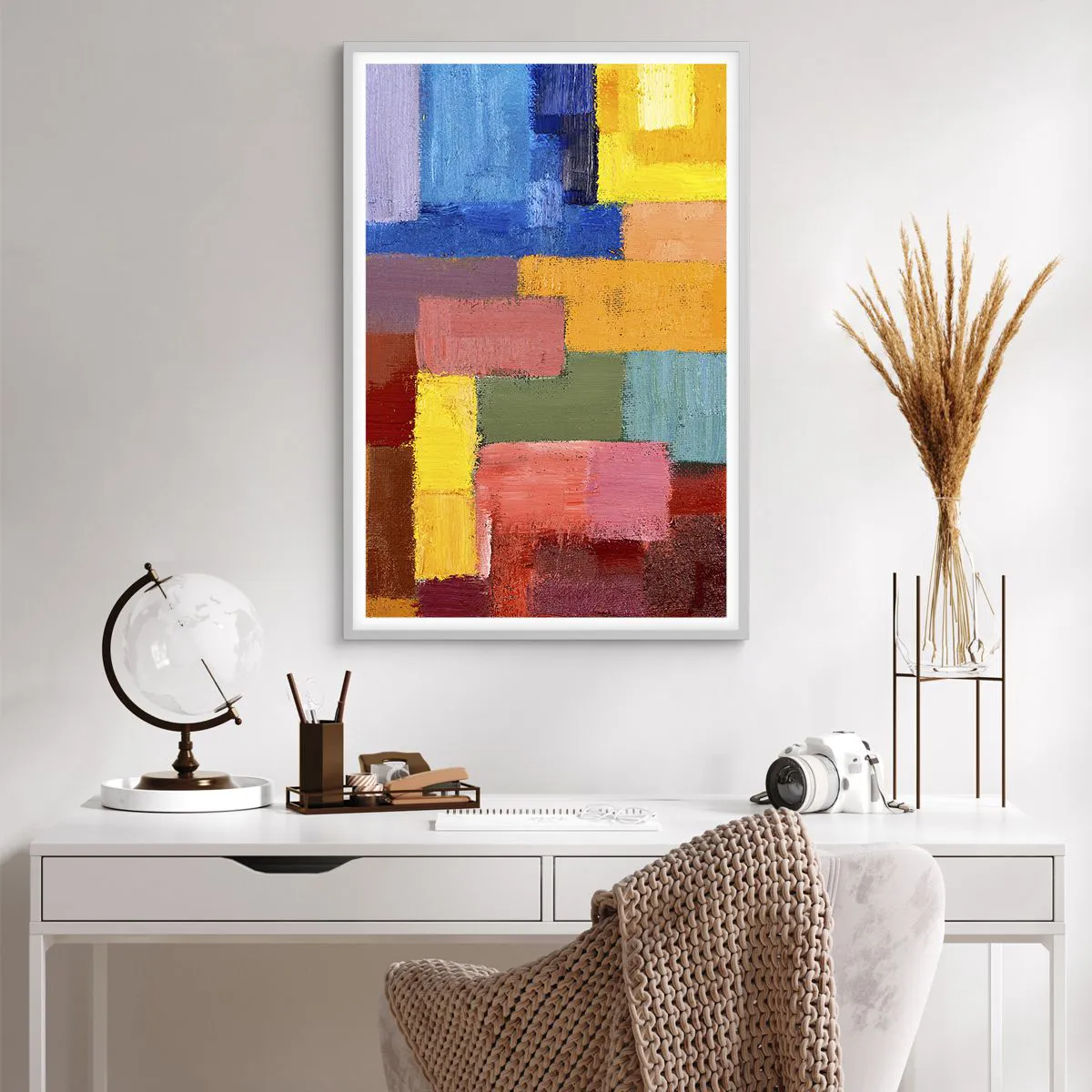 Poszter fekete keretben - Mindegyik más, mindegyik színes - 61x91 cm