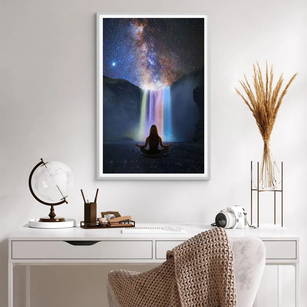 Poster in white frmae - Absolute Harmony - 61x91 cm