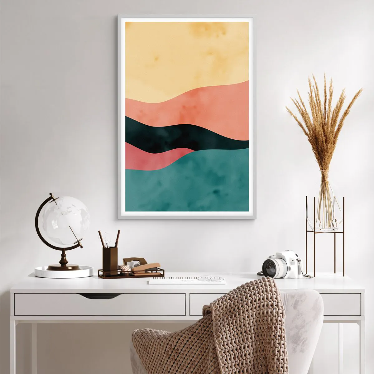 Poster in einem weißen Rahmen - Konforme Nichtkonformität - 61x91 cm