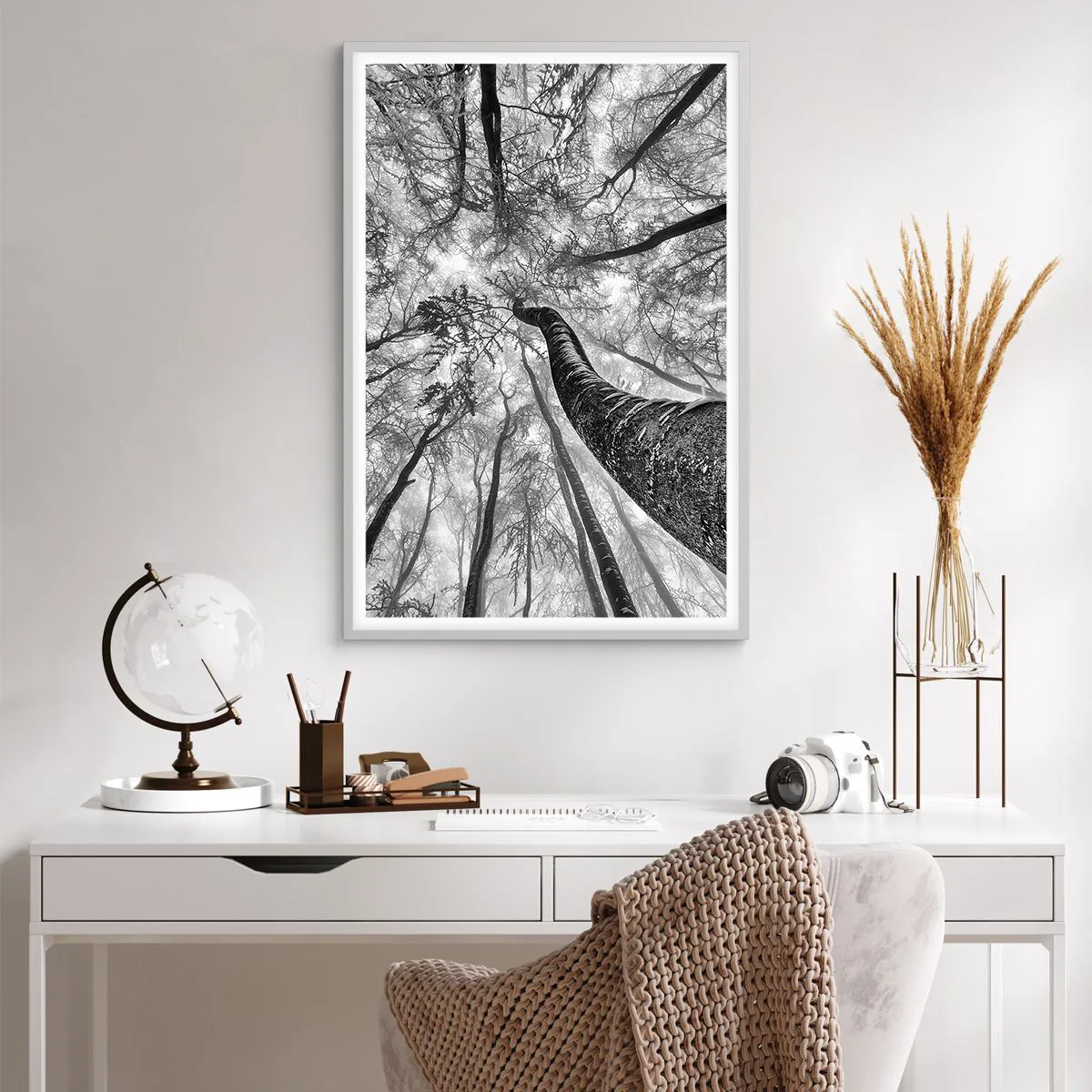 Poszter fekete keretben - Verseny a fény felé - 61x91 cm