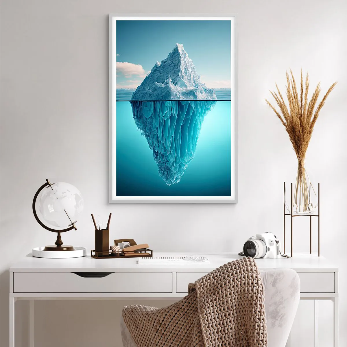 Poszter fekete keretben - A jégkirálynő - 61x91 cm