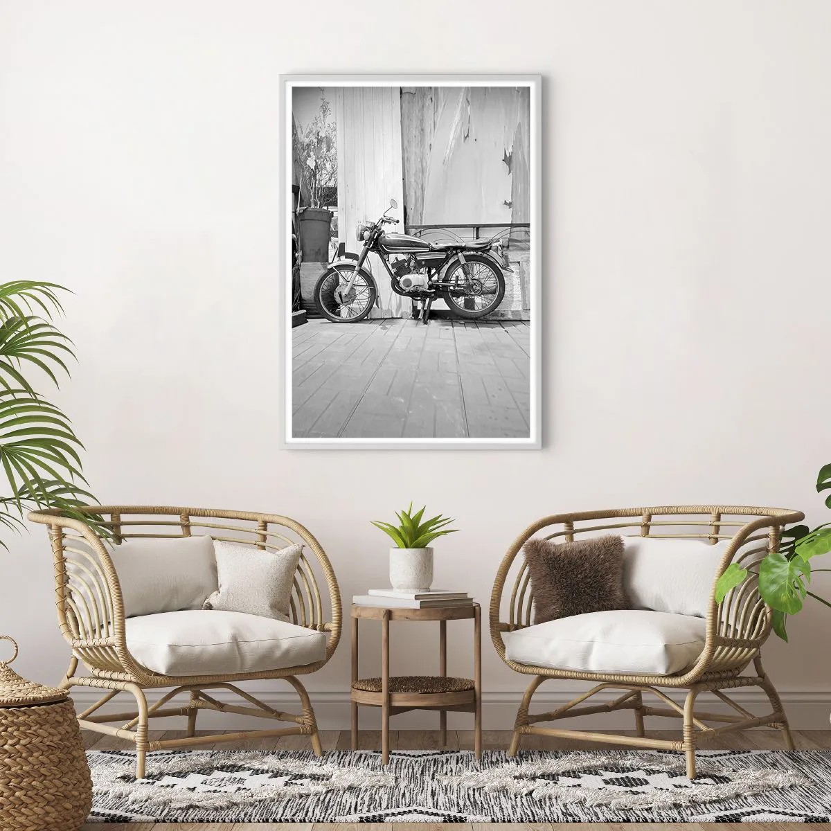 Poster in einem weißen Rahmen - Klassik über alles - 70x100 cm