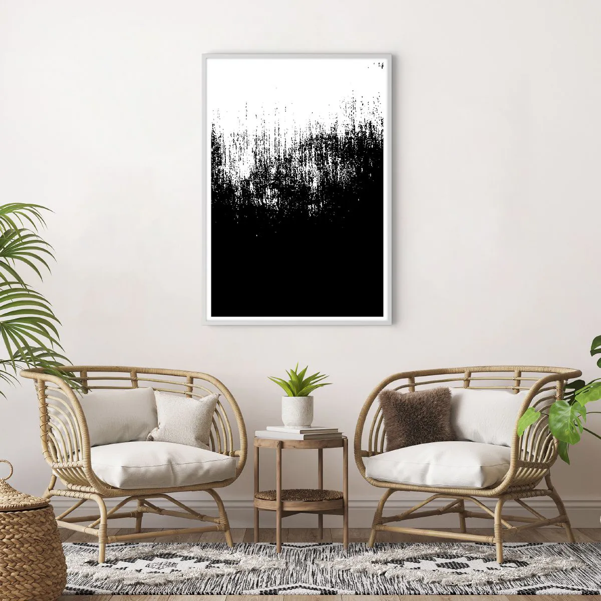 Poster in een witte lijst - En de winnaar is ... - 70x100 cm