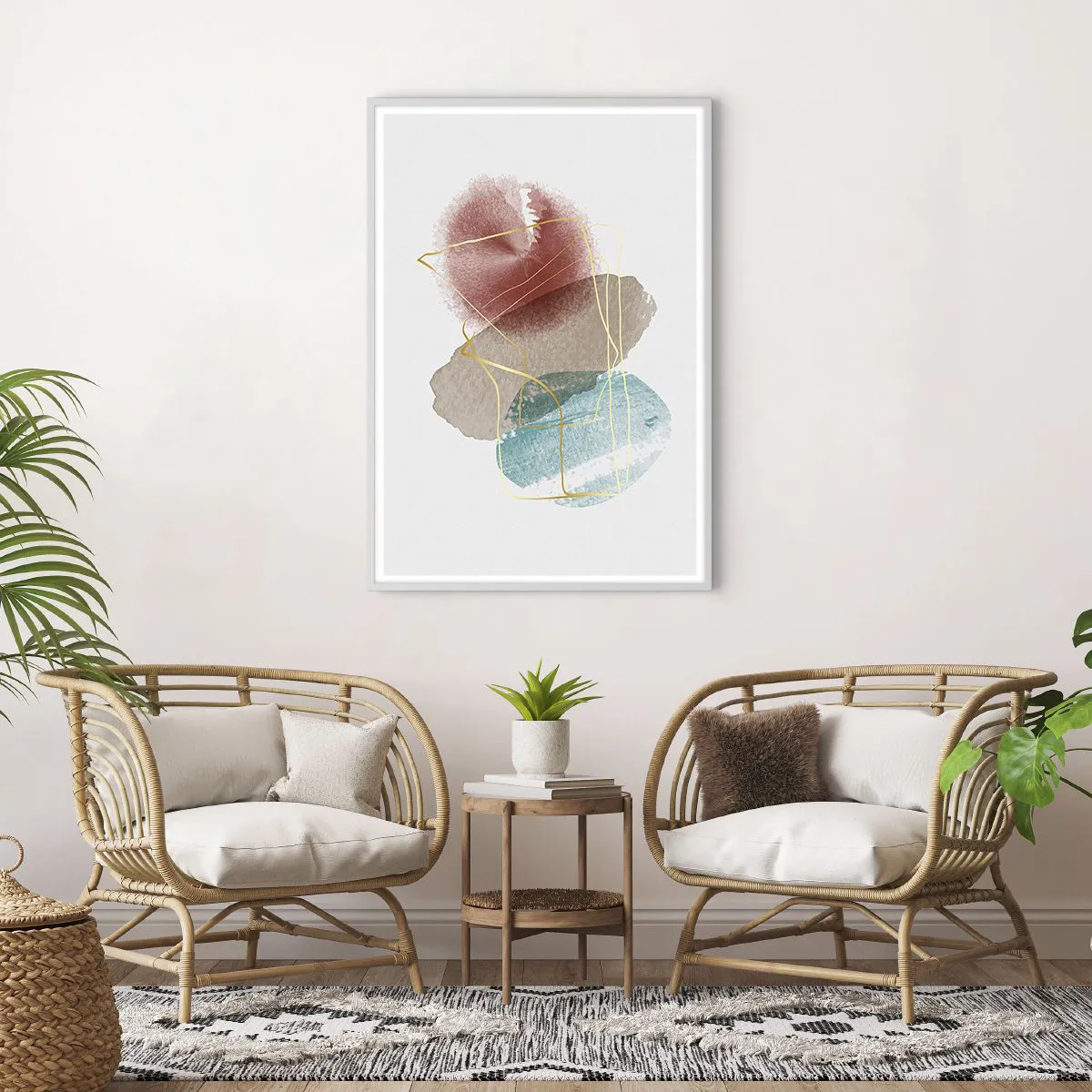 Poszter fekete keretben - Az űr koralljai - 70x100 cm