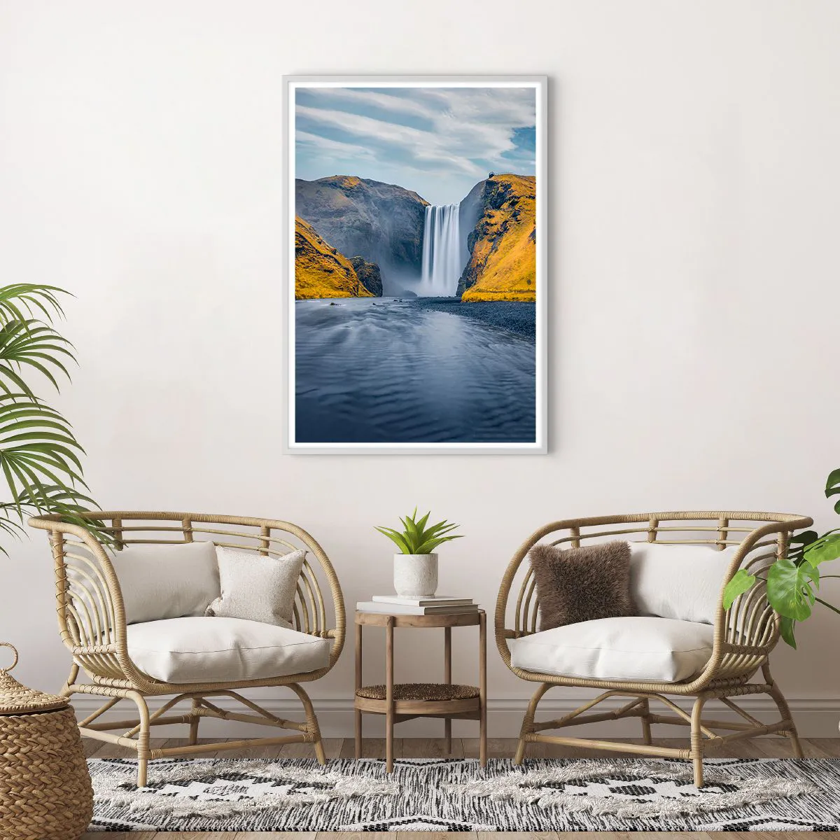 Plagát v bielom ráme - Večné trvanie, večný pohyb - 70x100 cm