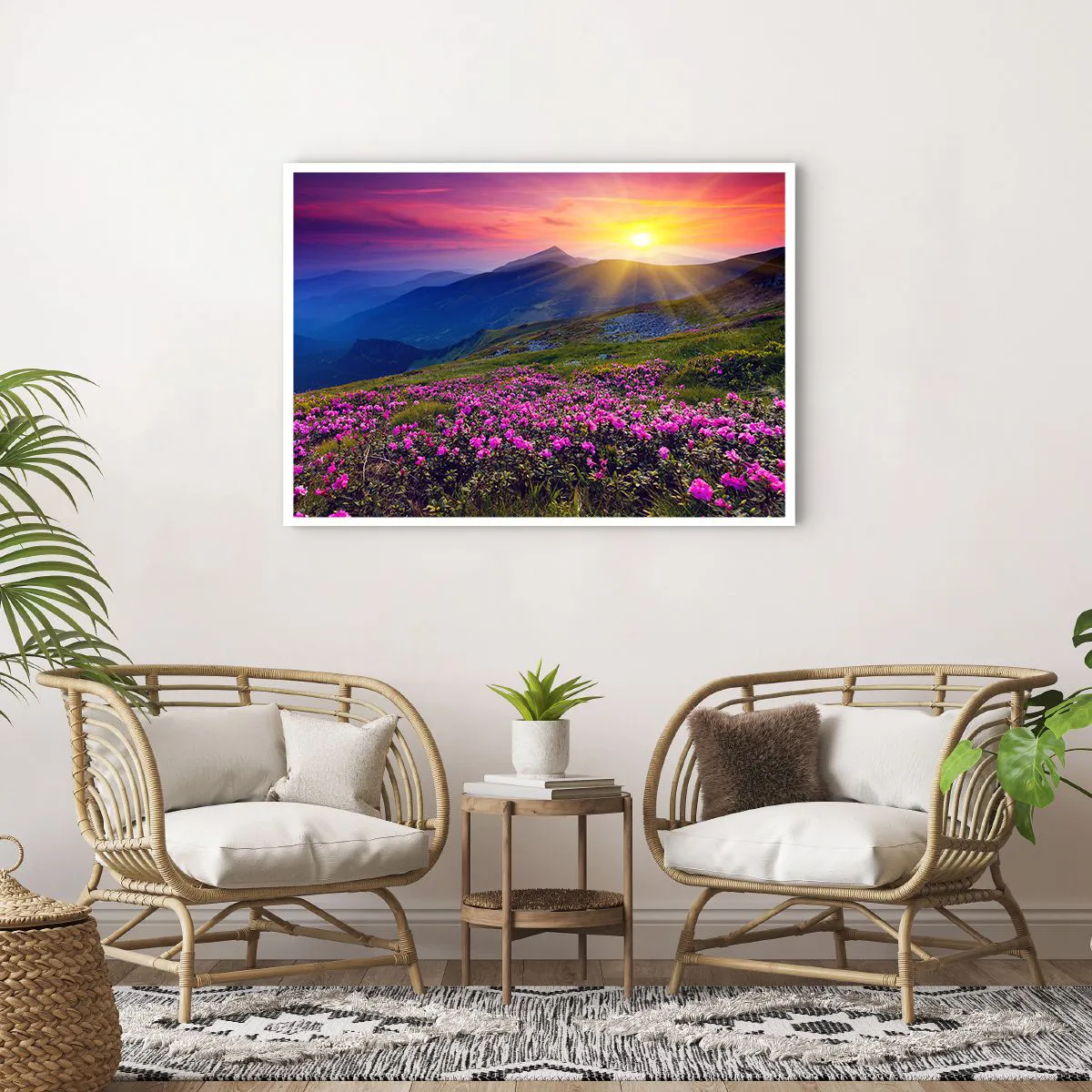 Poster - Surrounded by Mountain Pine and Herbs - 100x70 cm