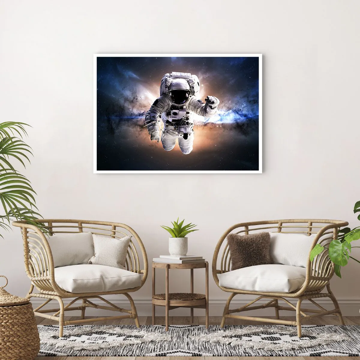 Poster - Greetings from Space - 100x70 cm