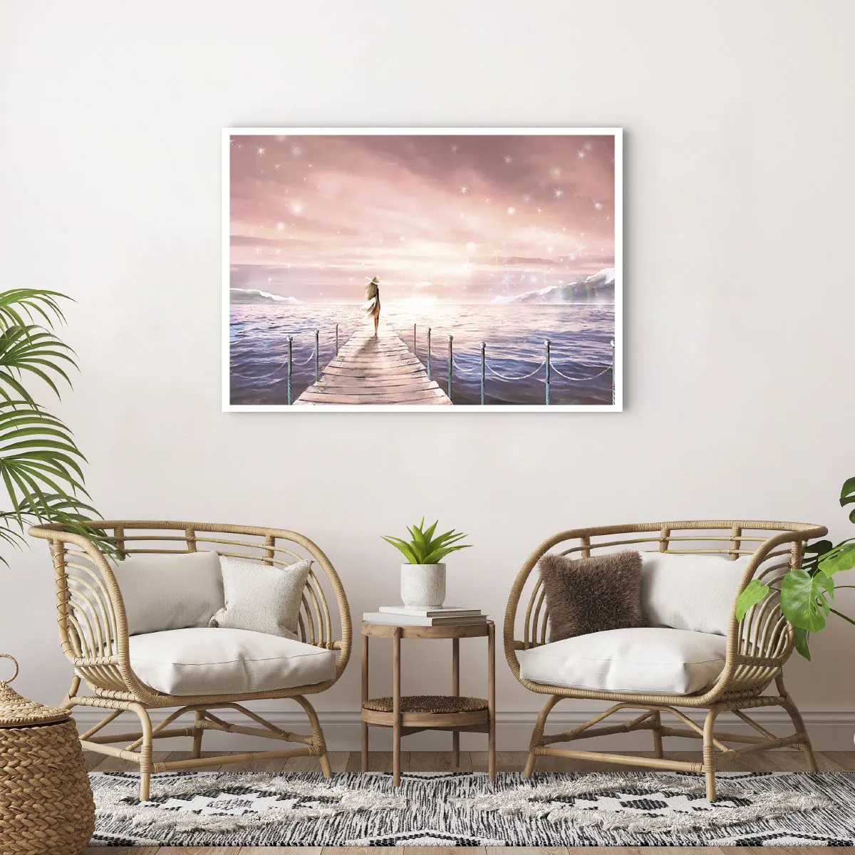 Plagát - Vo svetle sna - 100x70 cm