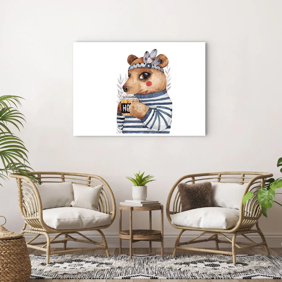 Plakát - Sladký medvídek - 100x70 cm