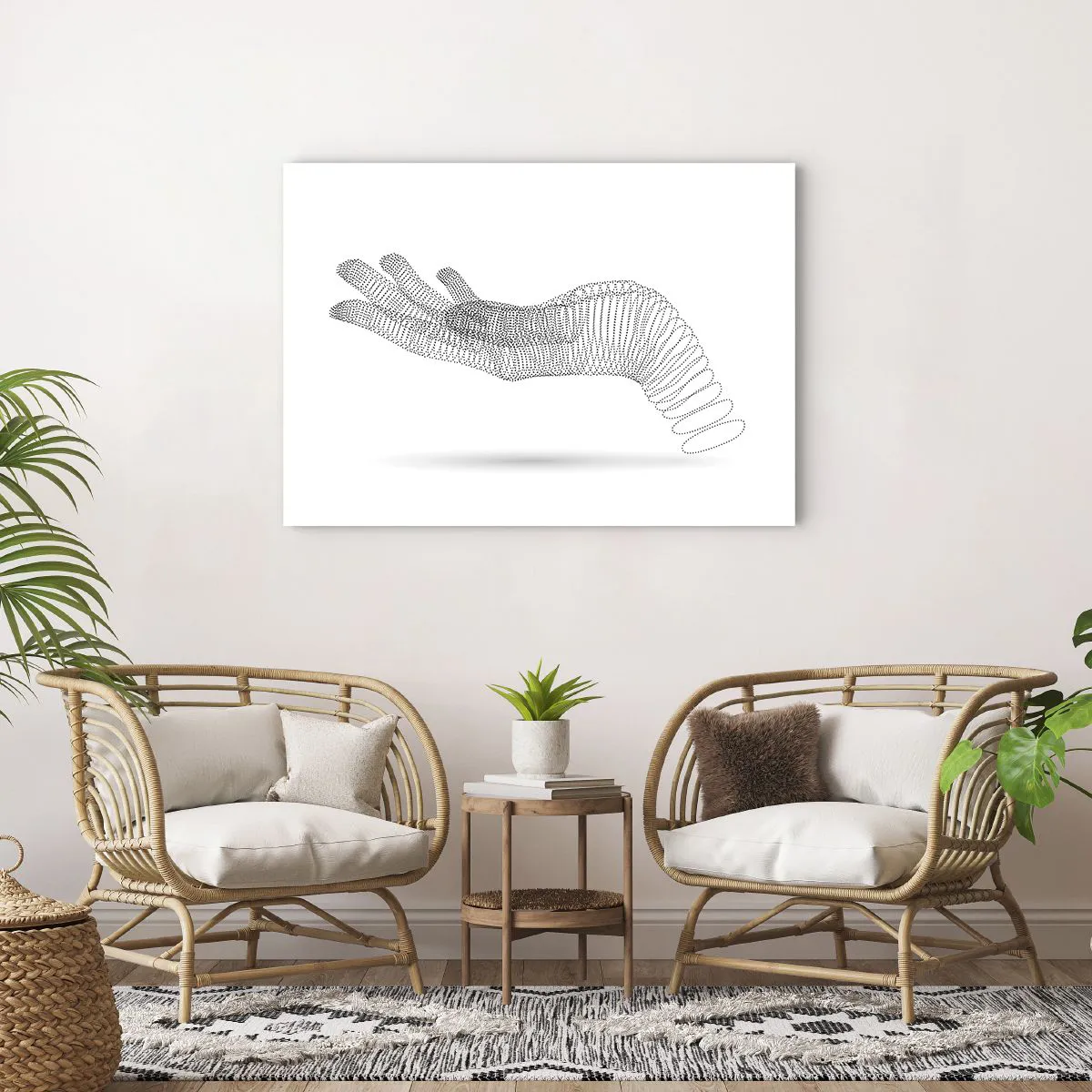 Pôster - Mão de mola - 100x70 cm