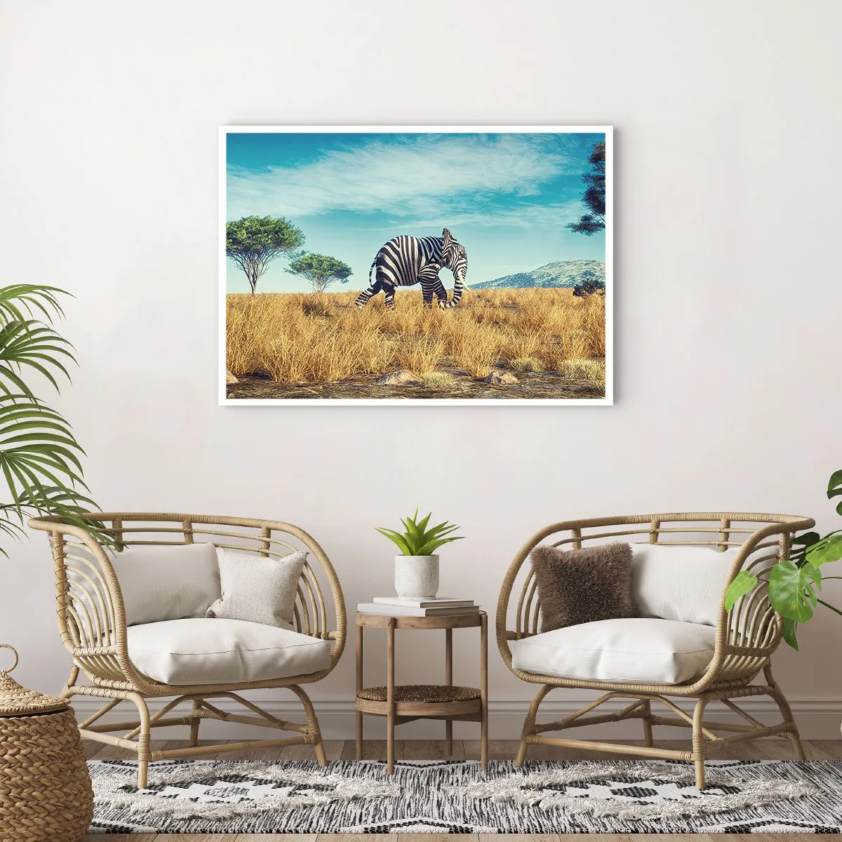 Poster - Greyness Is Not In Fashion - 100x70 cm