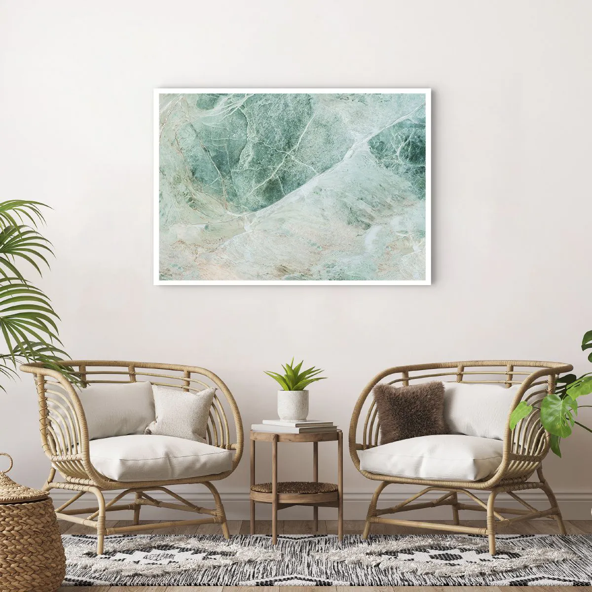 Plakat - Den ædle kølighed af sten - 100x70 cm