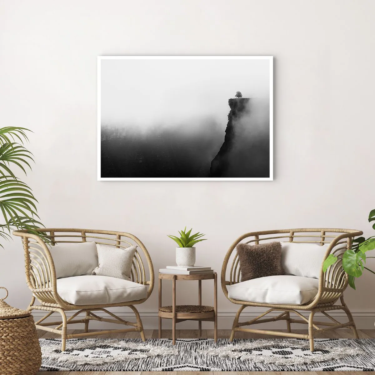 Poster - Aan de rand van de wereld - 100x70 cm