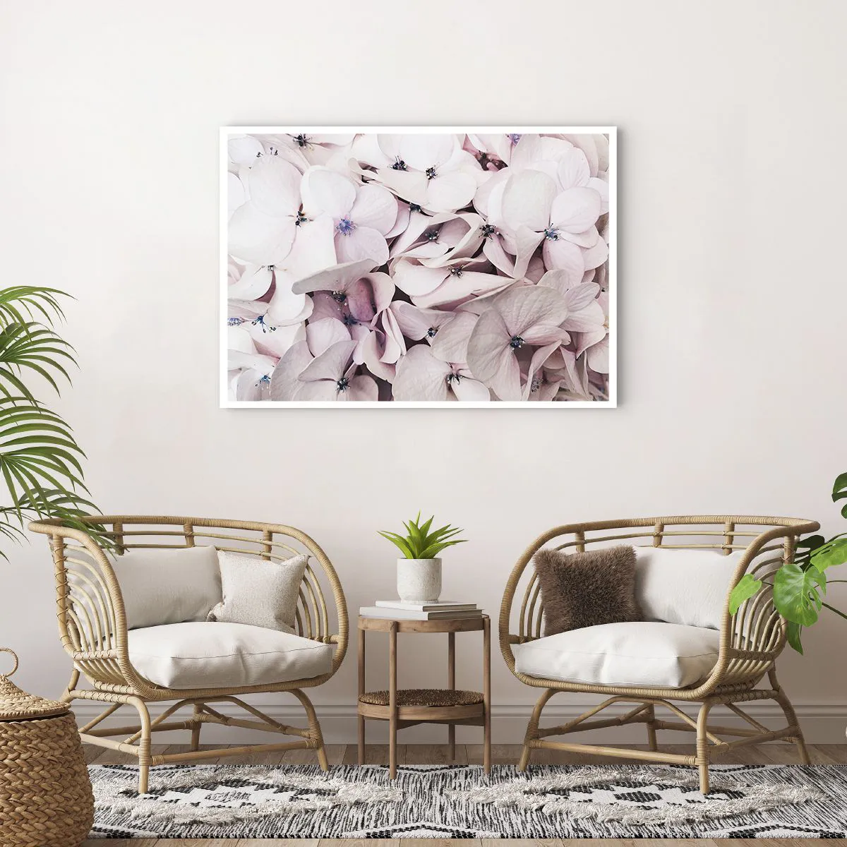 Poster - Într-un potop de flori - 100x70 cm