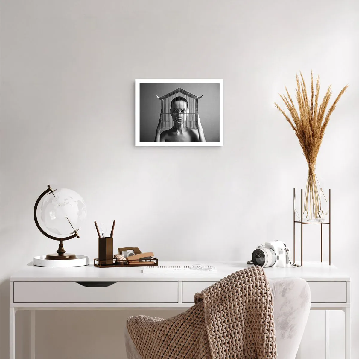 Poszter - Kissé szürreális portré - 40x30 cm