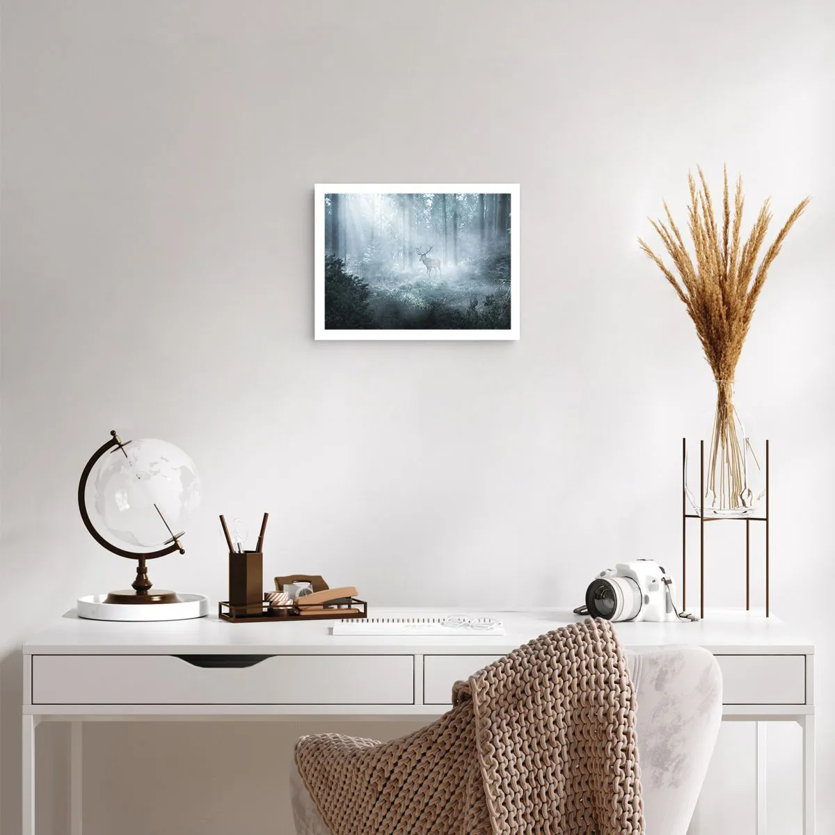 Poster - Morning Round of the Estate - 40x30 cm