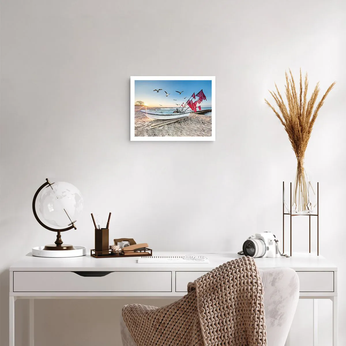 Poster - Wohlverdiente Ruhe - 40x30 cm