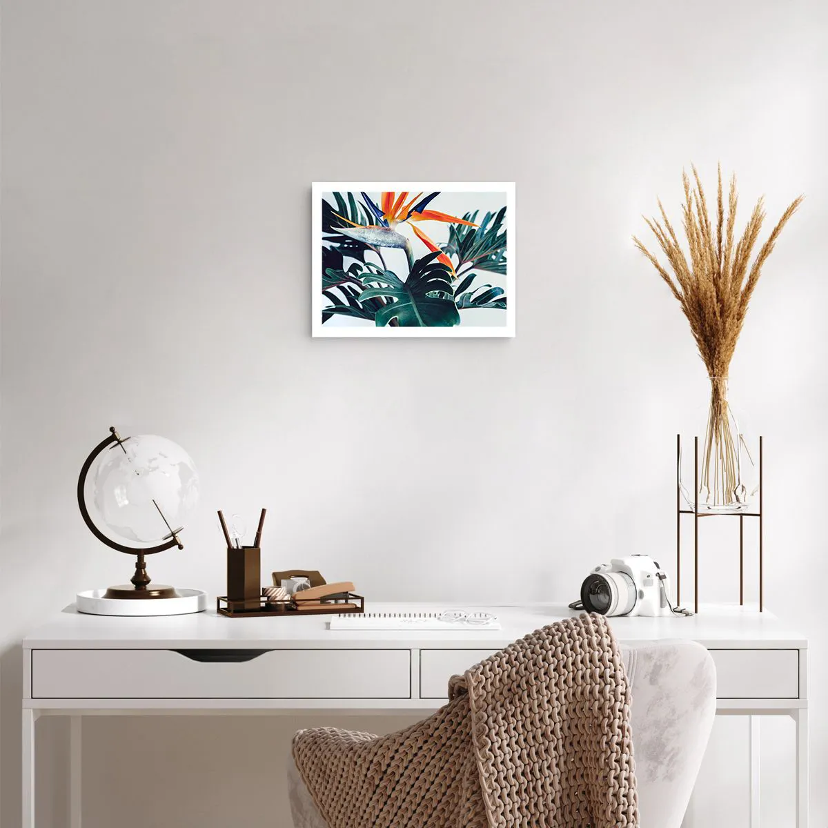 Affisch - Fågelbuske - 40x30 cm