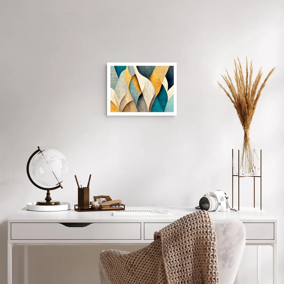 Affiche - Poster - Rythme et vague - 40x30 cm