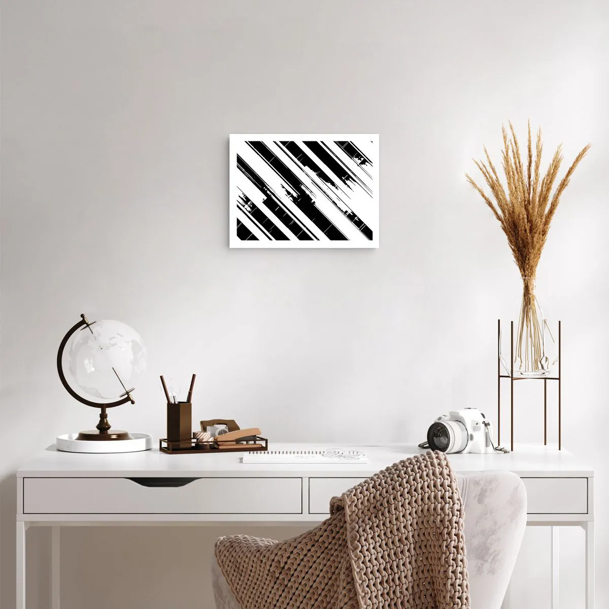 Poster - Een intense en dynamische compositie - 40x30 cm