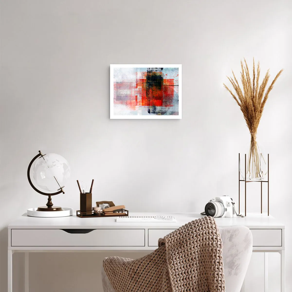 Poster - Komposition leuchtet - 40x30 cm