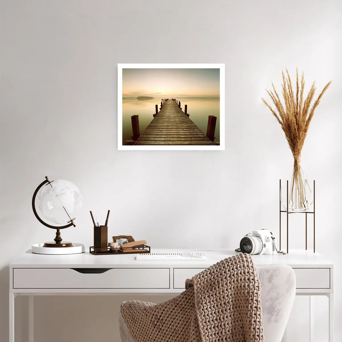 Plakát - Rozbřesk, svítání, světlo - 50x40 cm