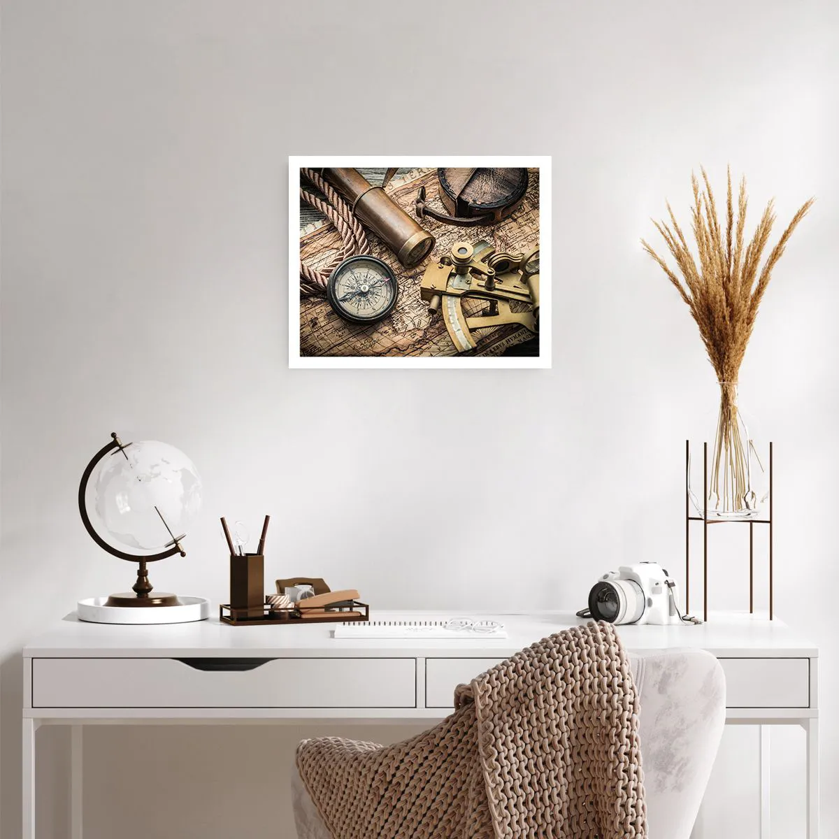 Plakat - Wyznacz kurs - 50x40 cm