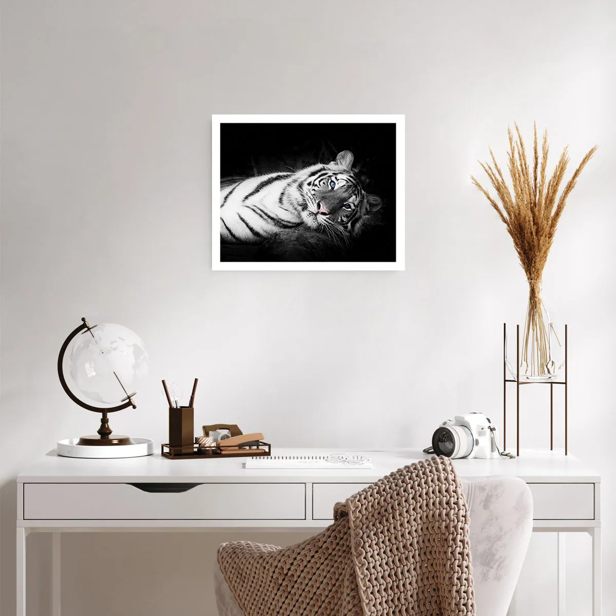 Affiche - Poster - Sauvagerie et paix - 50x40 cm