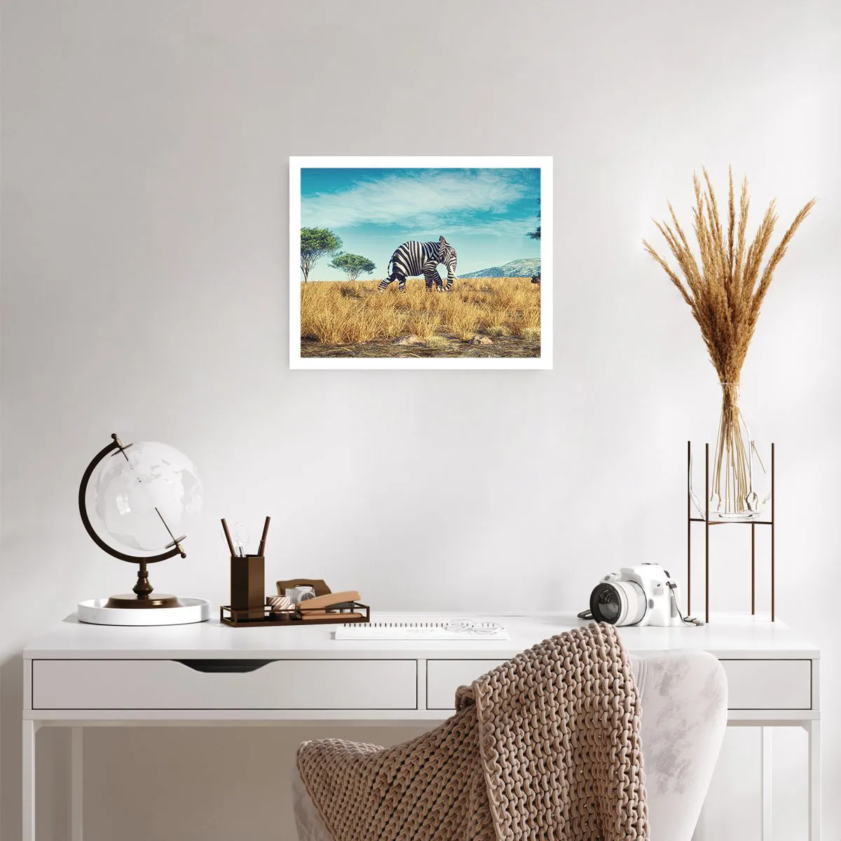 Plagát - Šedá už nie je v móde - 50x40 cm