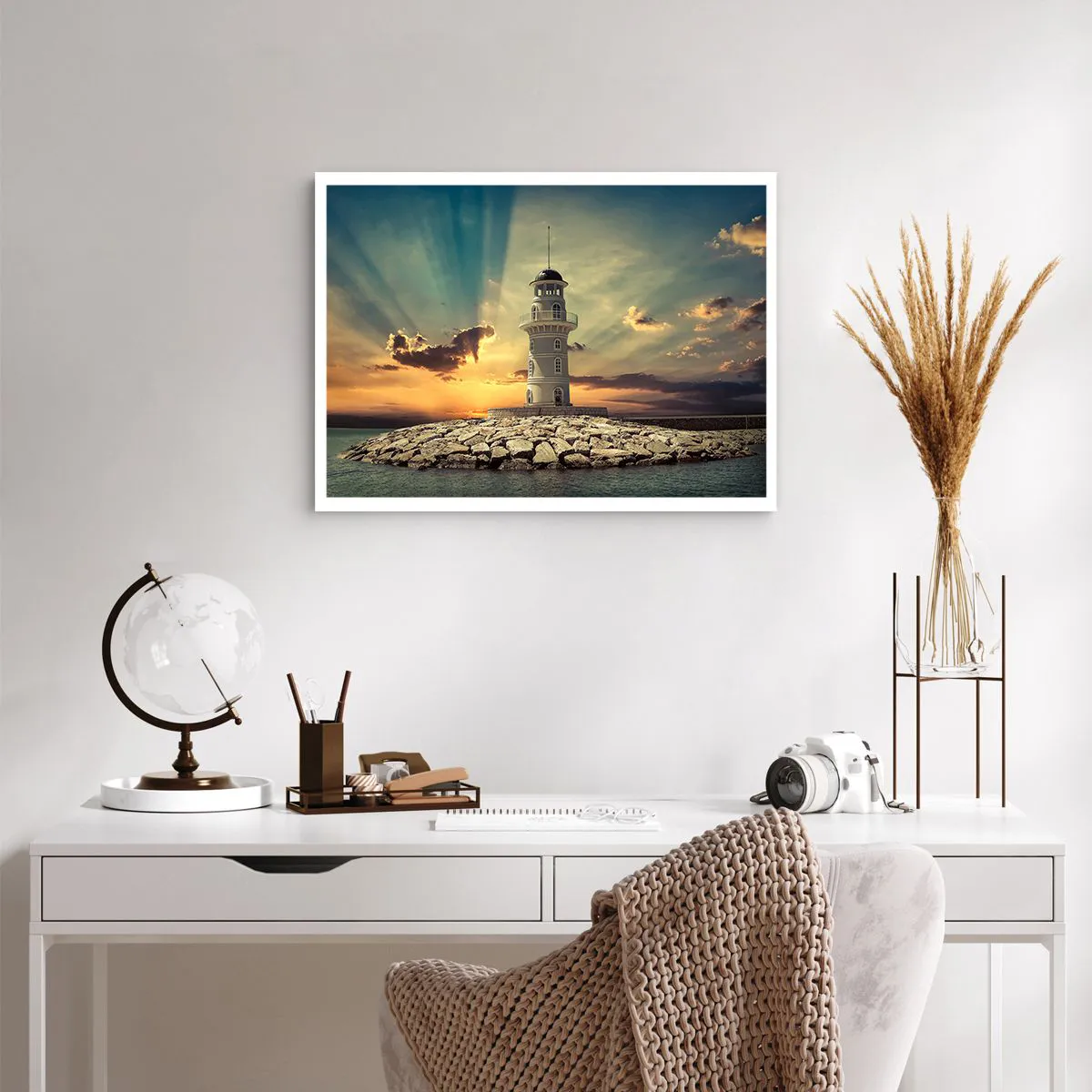Poster - Light, Hope, Beauty - 70x50 cm