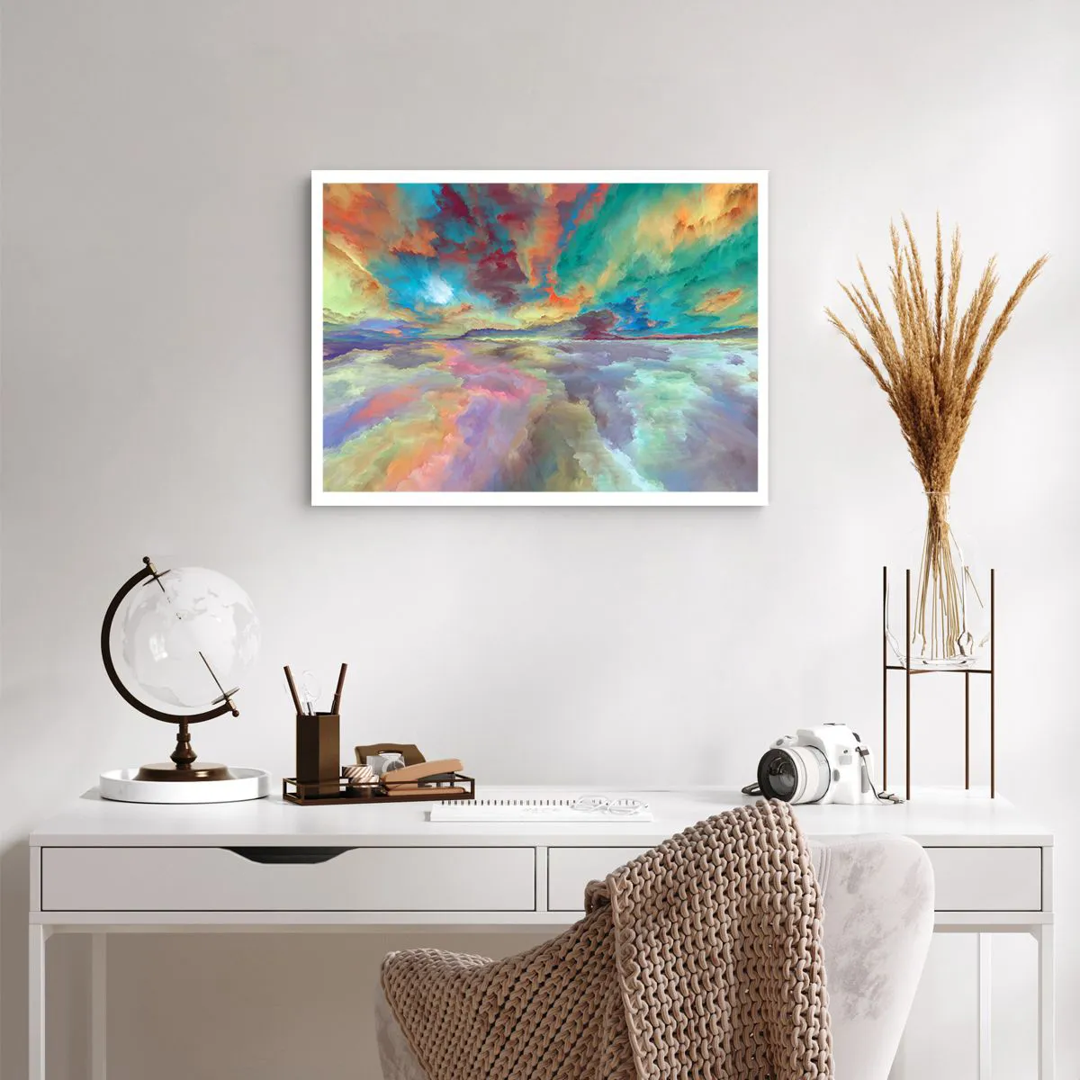 Affisch - Två himlar - 70x50 cm