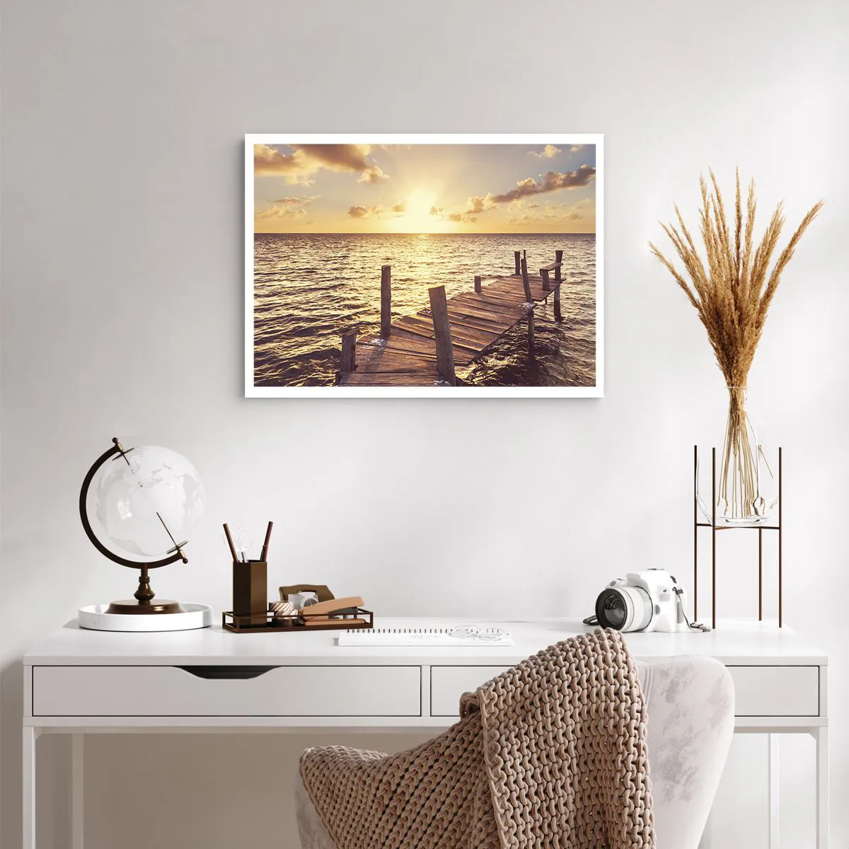 Poster - Das goldene Land der Sanftmut - 70x50 cm