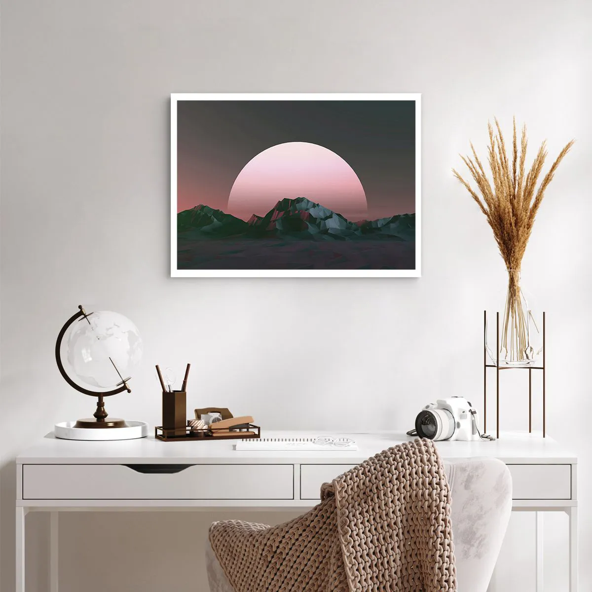 Plakat - I en nabogalakse - 70x50 cm