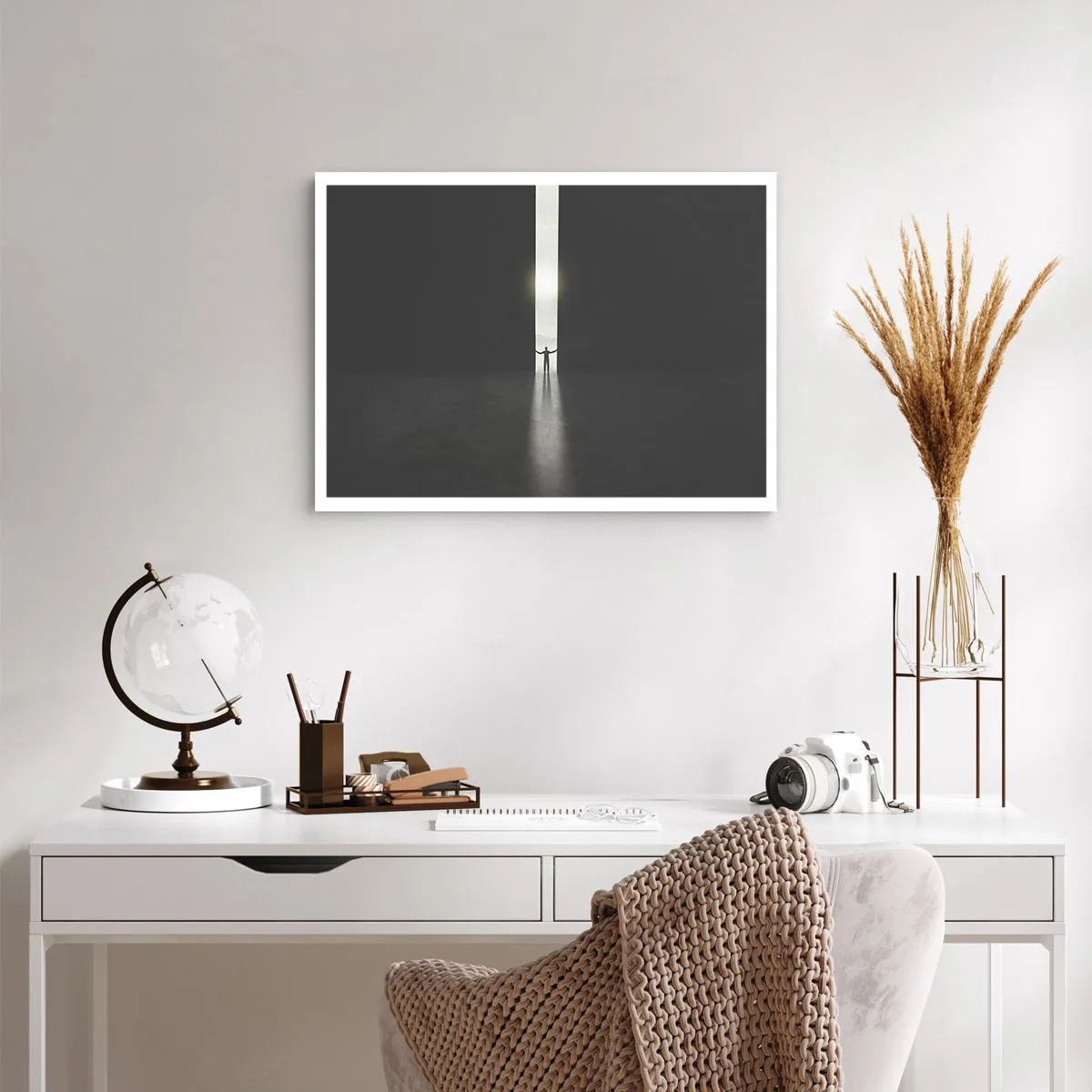 Poster - Step to Bright Future - 70x50 cm