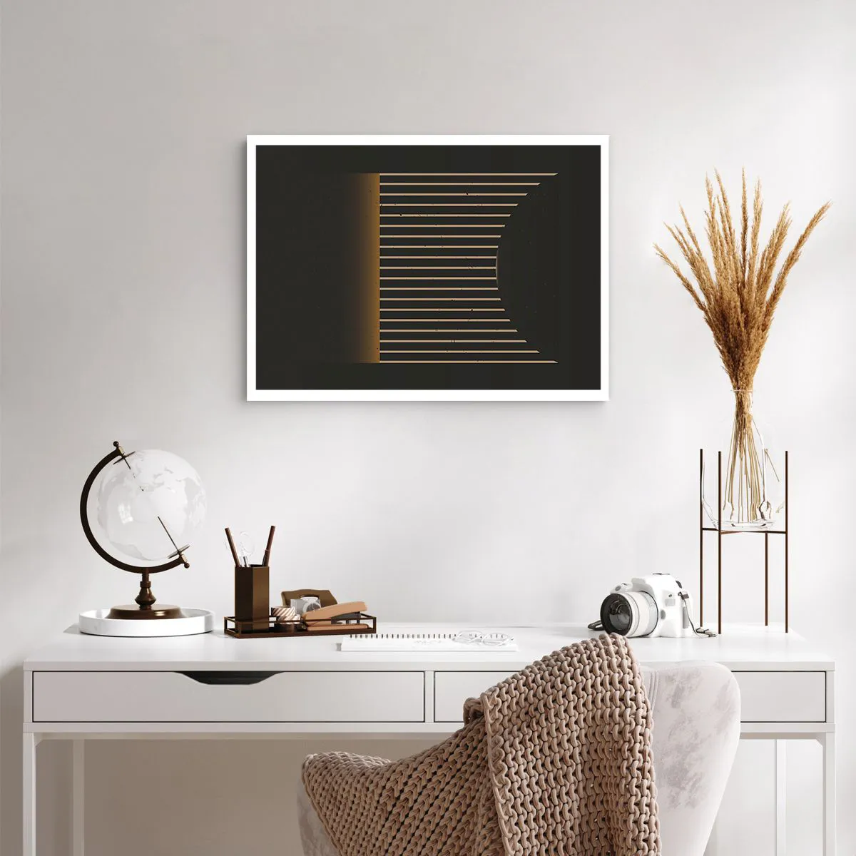 Poster - Explorați întunericul - 70x50 cm