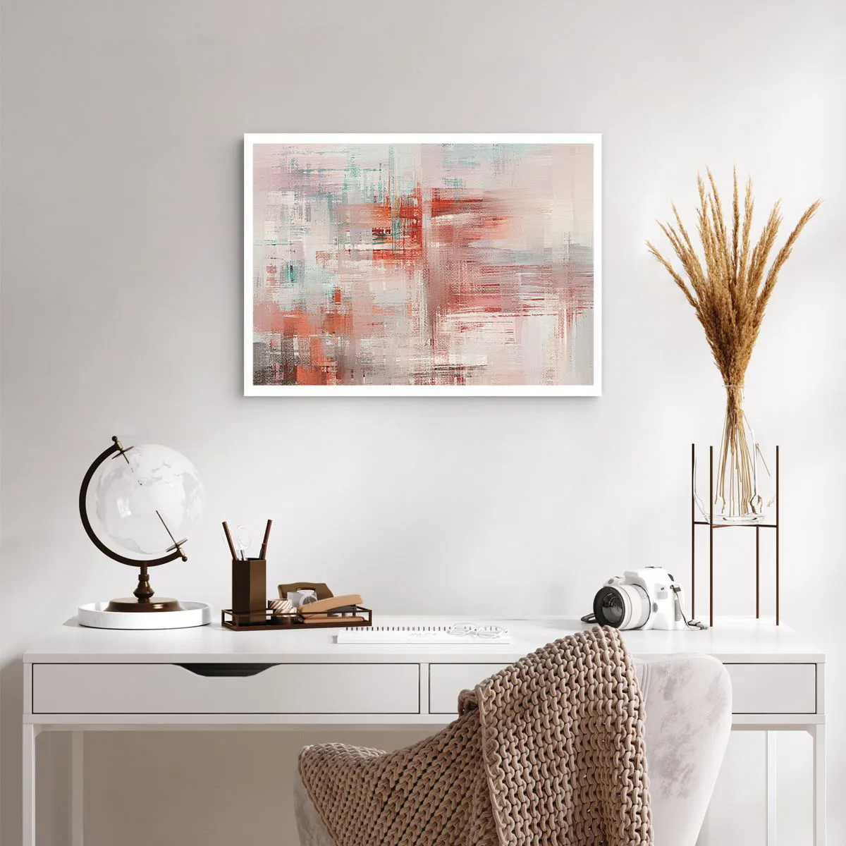 Plakát - Zamlžené. Ale růžové - 70x50 cm