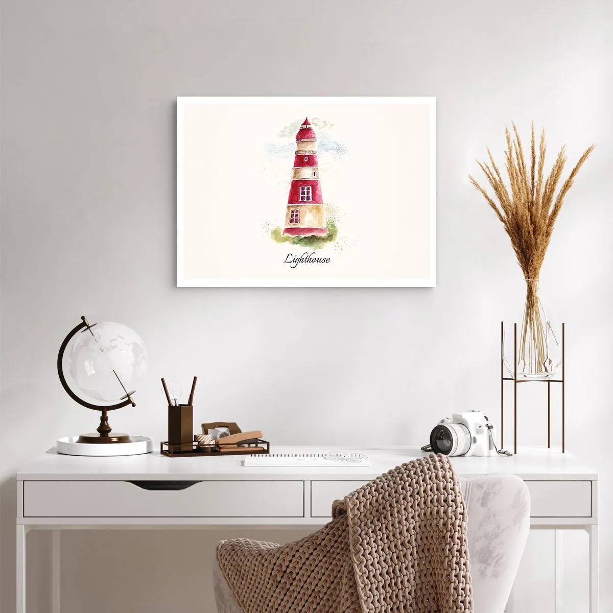 Poster - Around It the Weather Is Always Nice - 70x50 cm