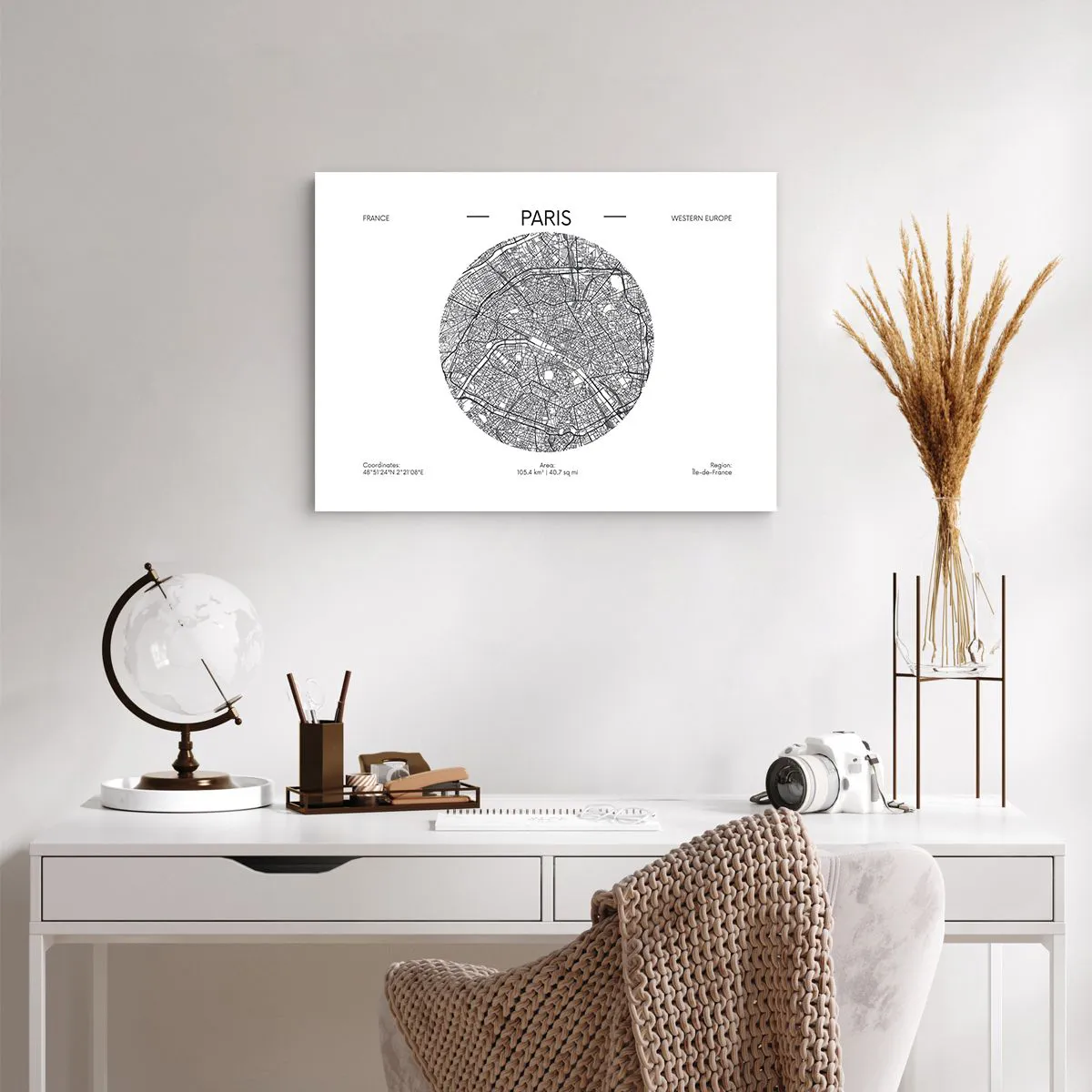 Poster - Anatomie von Paris - 70x50 cm