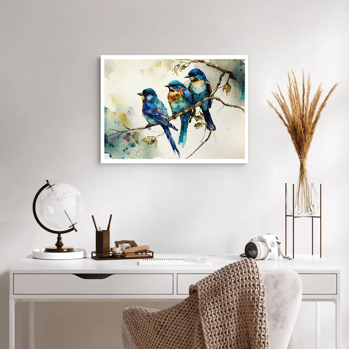 Poster - Is hij boos geworden? - 70x50 cm