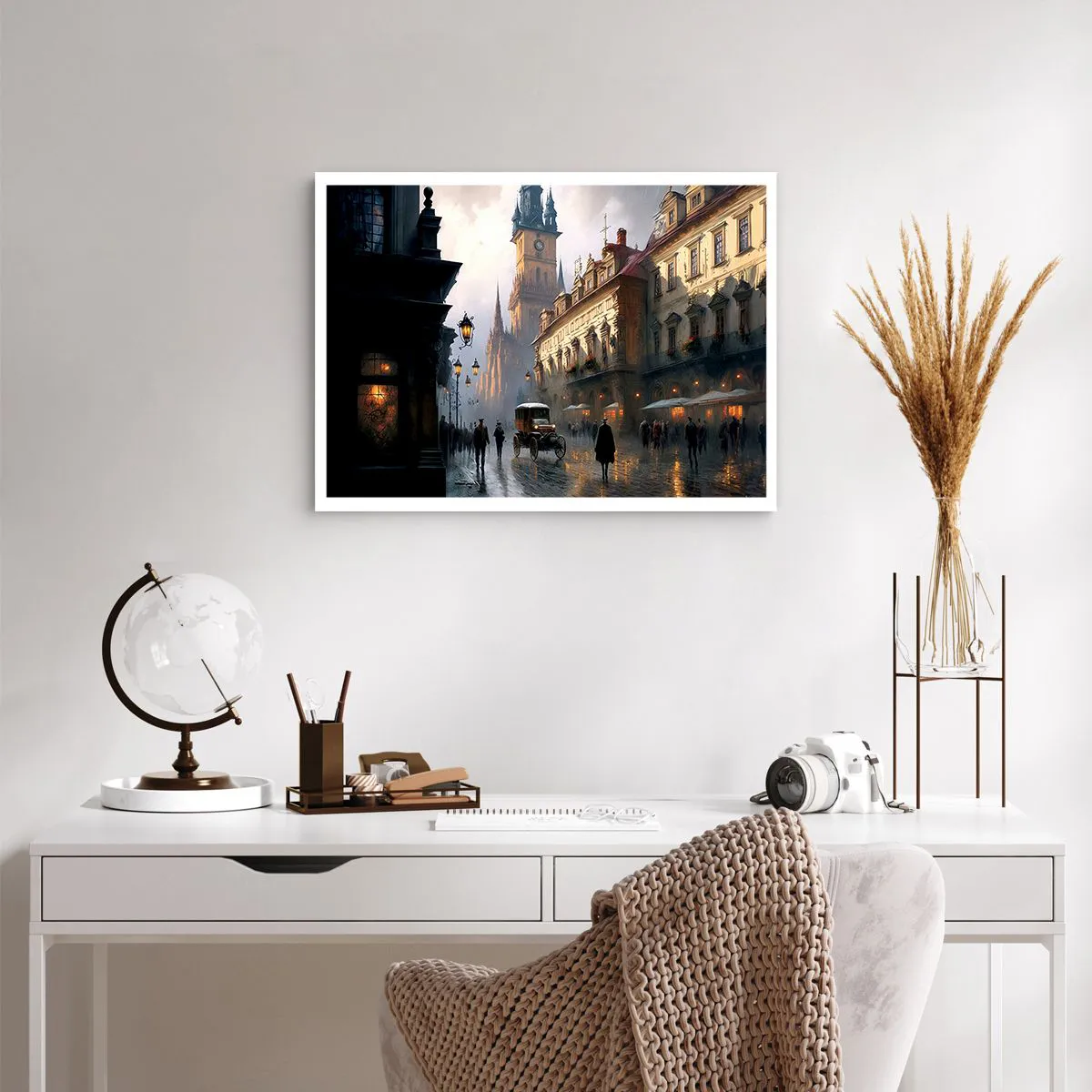 Plakat - Czar praskiego wieczoru - 70x50 cm